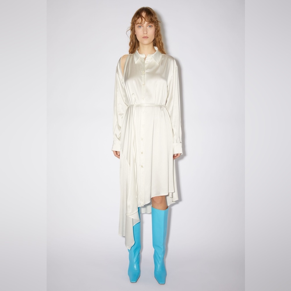 Acne Studios Asymmetrical Shirt Dress
